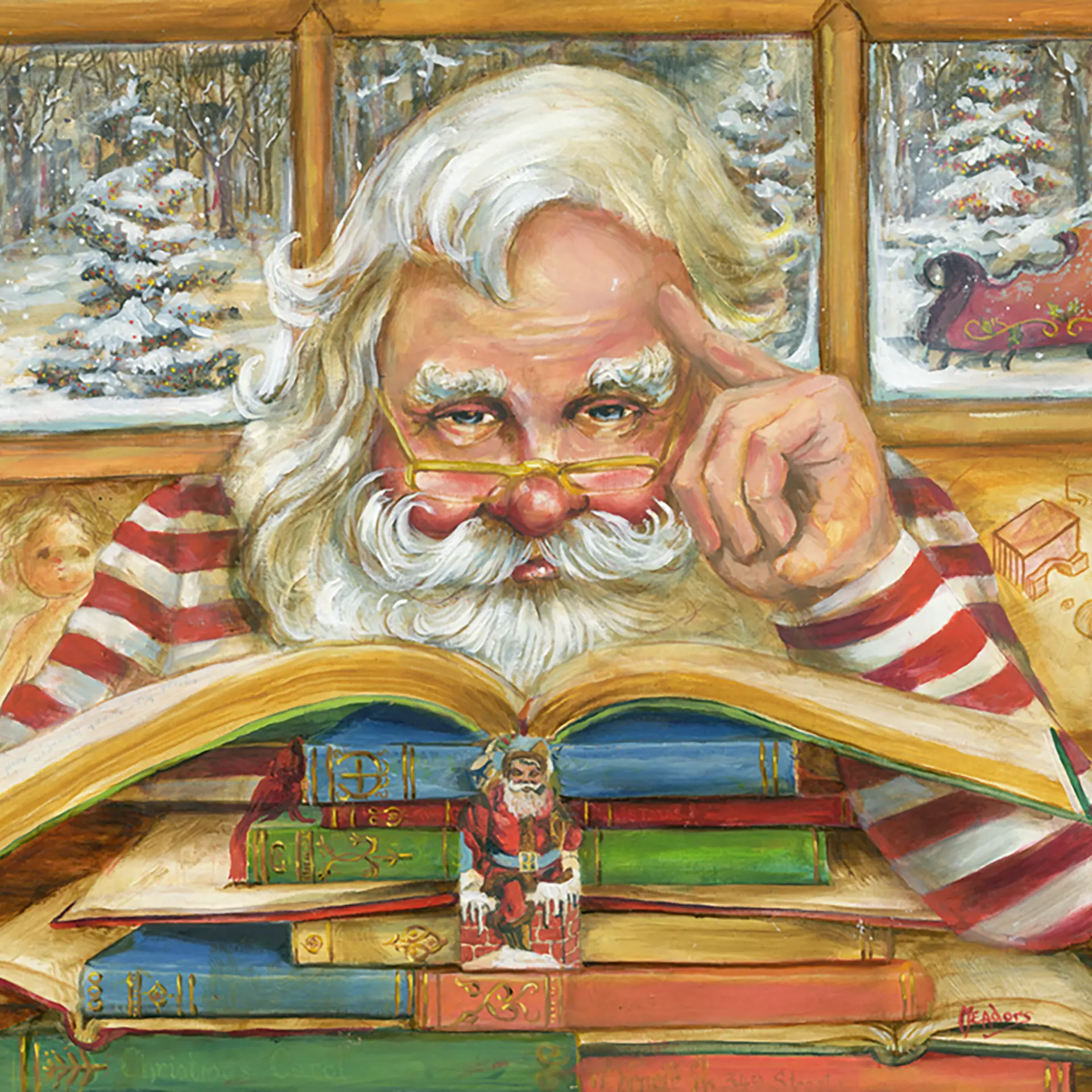 Toy Study — Oil on canvas, 24" × 24"